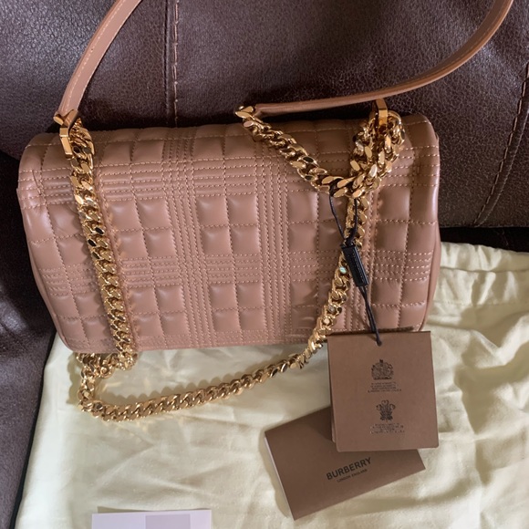 Burberry Small Lola TB Soft Crossbody Bag - Picture 11 of 16